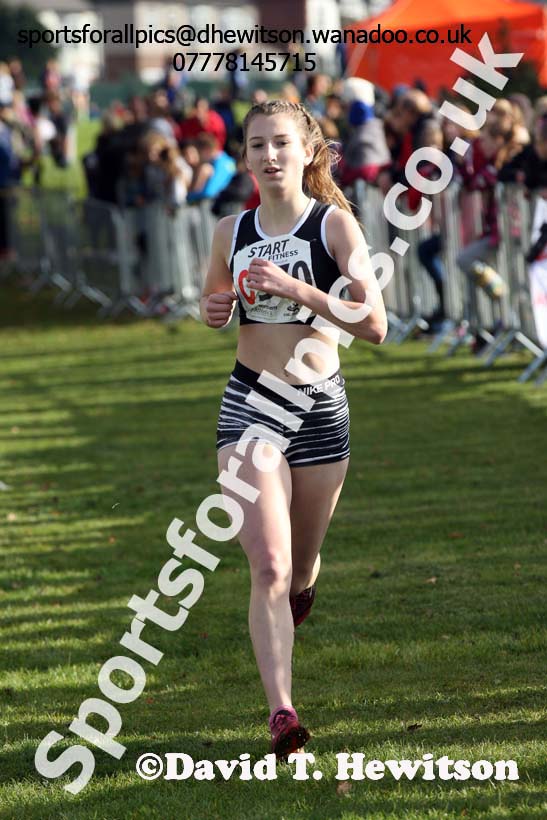Womens under-17s Northern Cross Country Relays. Photo: David T. Hewitson/Sports for All Pics